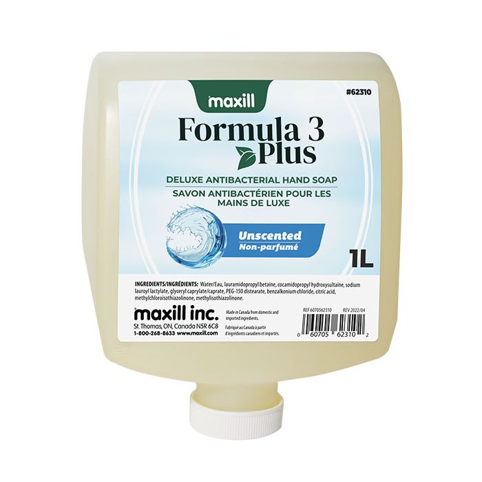 Formula 3 Plus - Deluxe Antibacterial Hand Soap