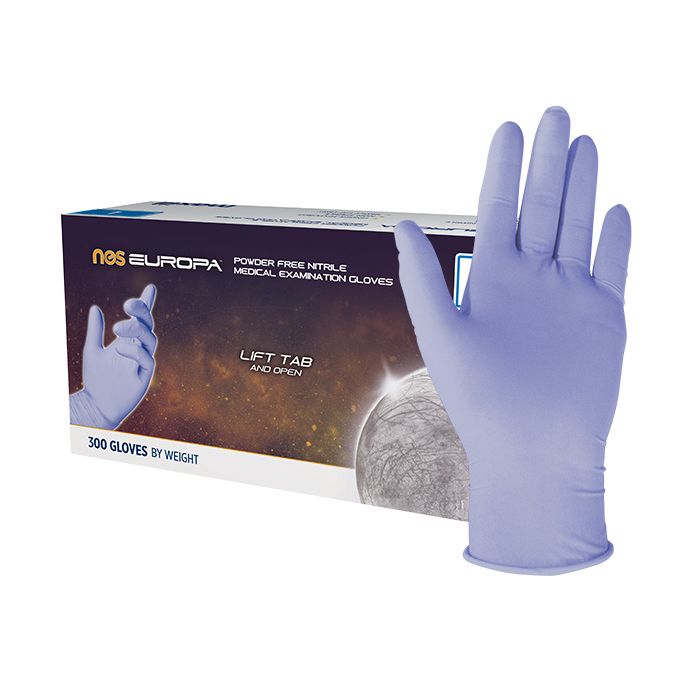 maxill nes EUROPA Powder Free Nitrile Medical Examination Gloves