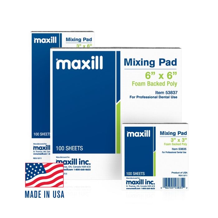 Foam Backed Poly Mixing Pads