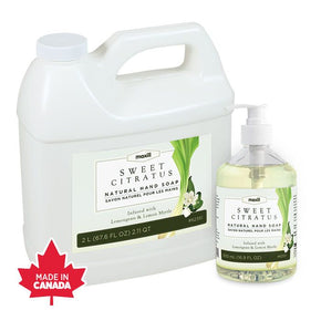 Sweet Citratus Natural Hand Soap