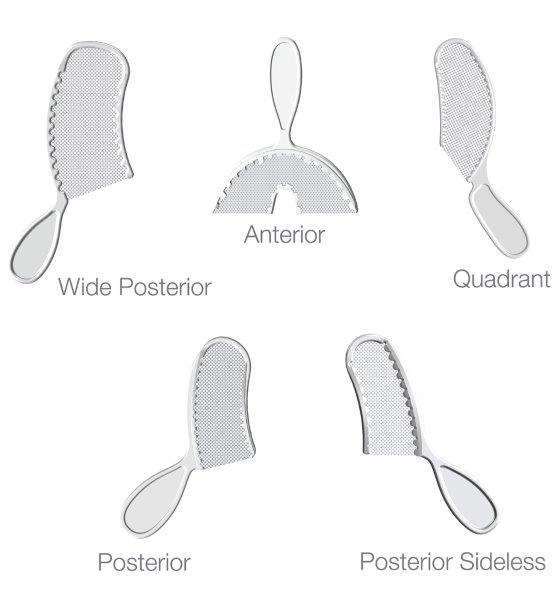 MARK3 premium bite registration tray styles