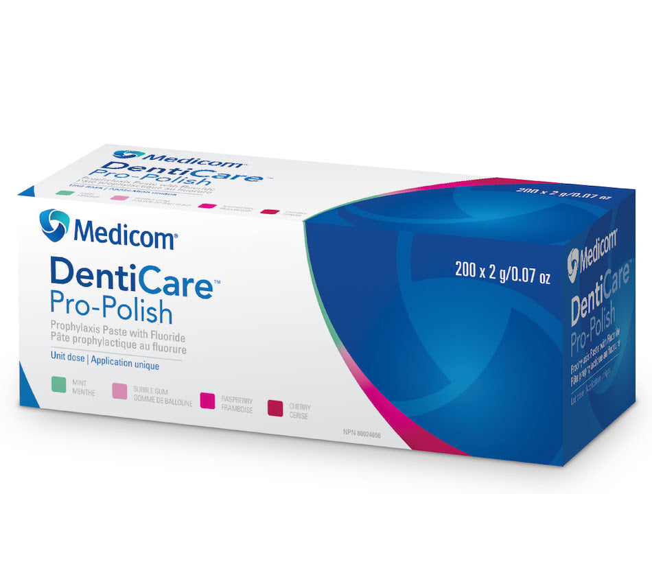 DentiCare Pro-Polish prophy paste box of 200 unit dose cups