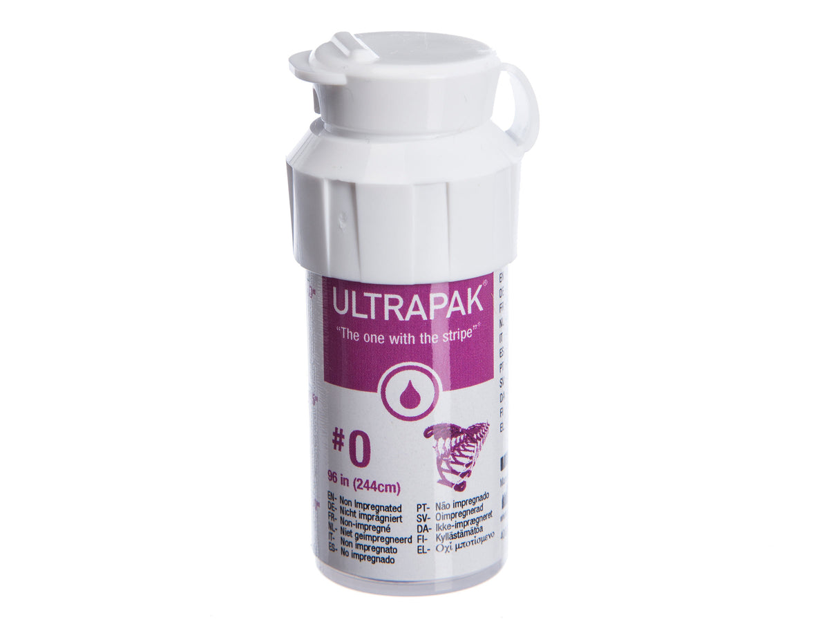 Ultrapak plain cord size #0 bottle