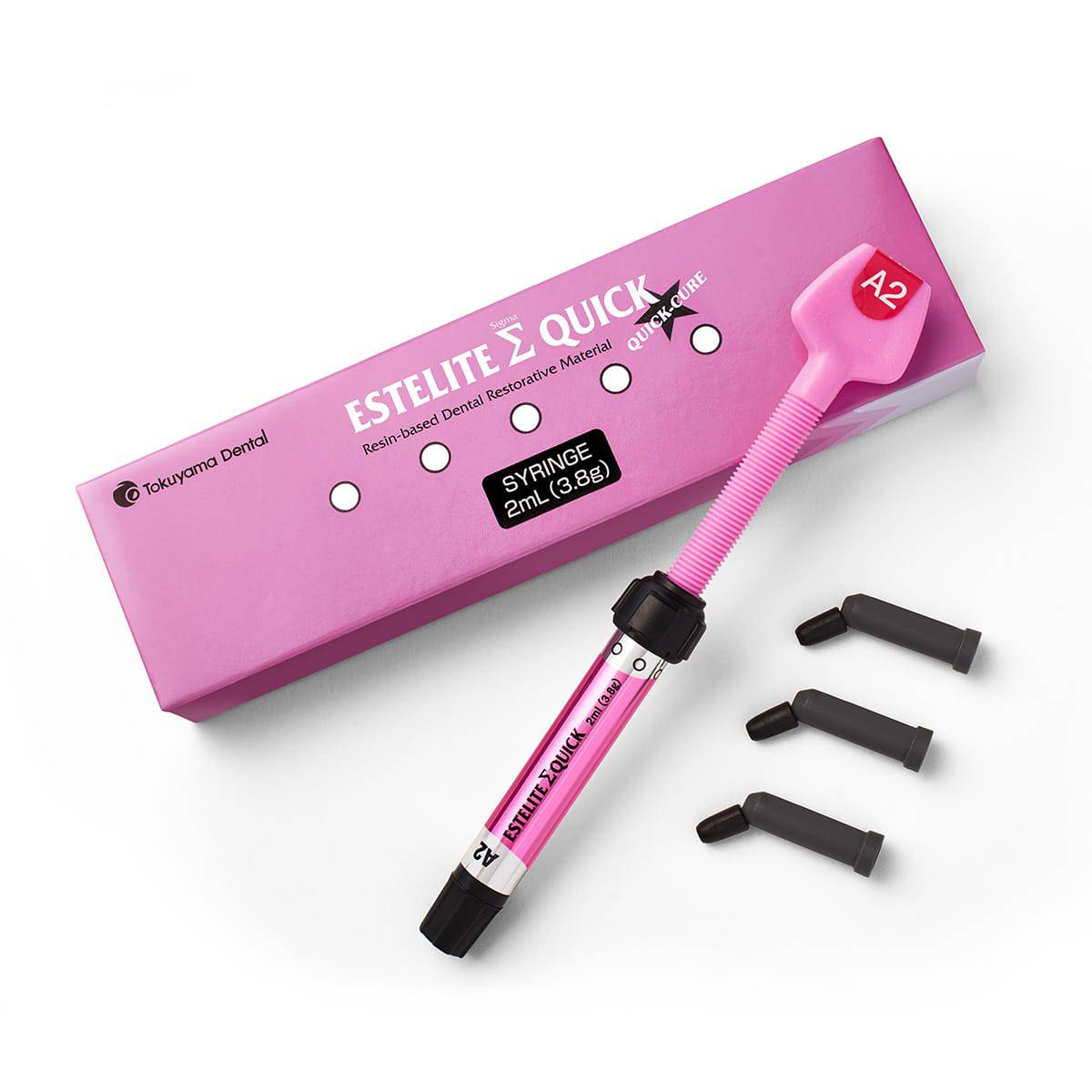 Estelite Sigma Quick box, syringe and PLT tips