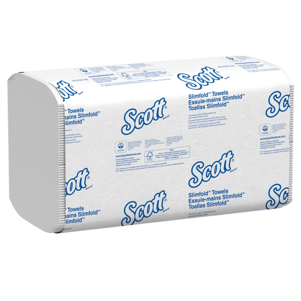 Scott Pro Slimfold paper towels, single pack