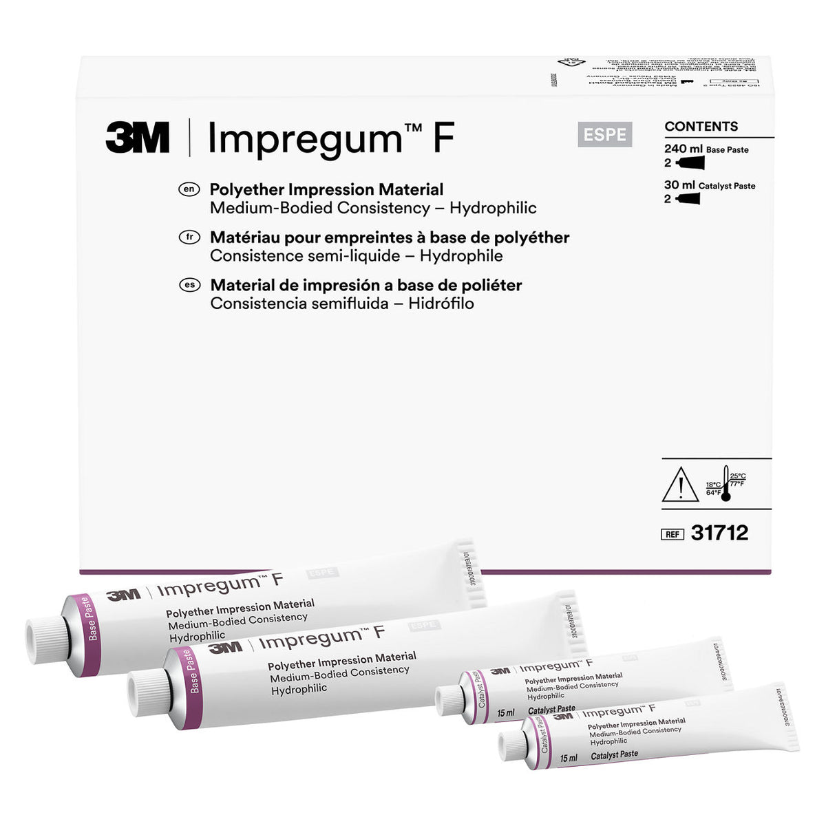 Impregum F double pack 31712 with base and catalyst tubes