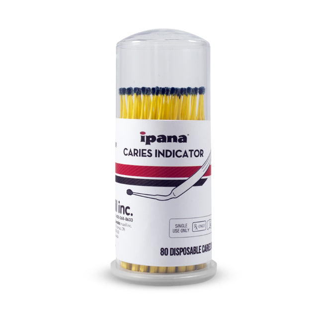 ipana Disposable Caries Indicator tube of 80 applicators