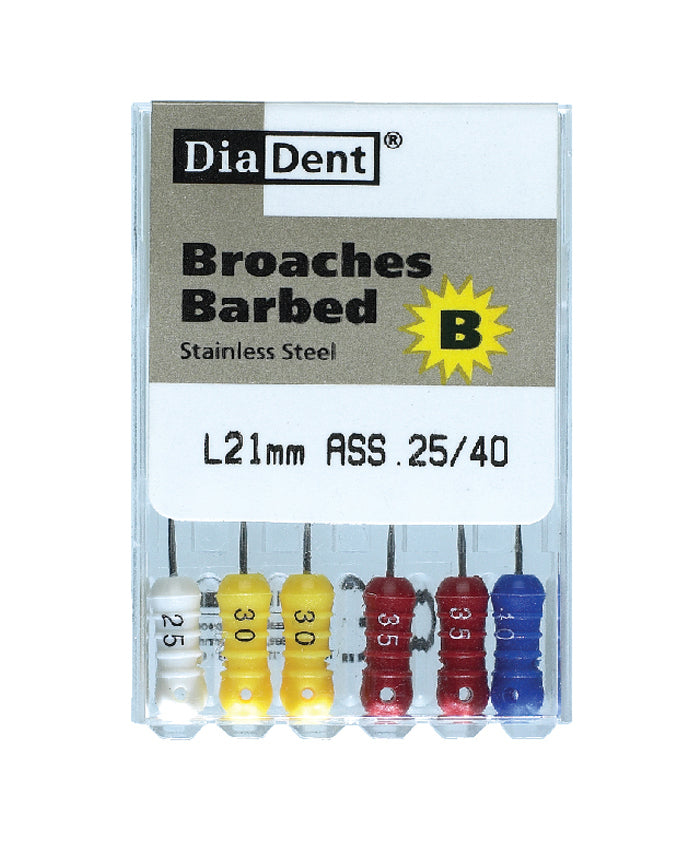 DiaDent Barbed Broaches