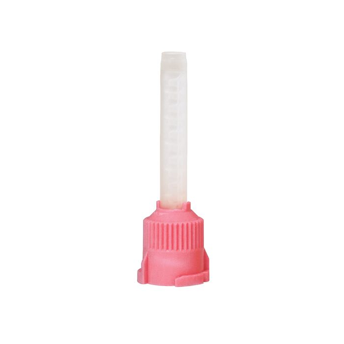 MIXPAC T-Mixer mixing tips, 40MM 1:1 RATIO Pink | 48 per bag