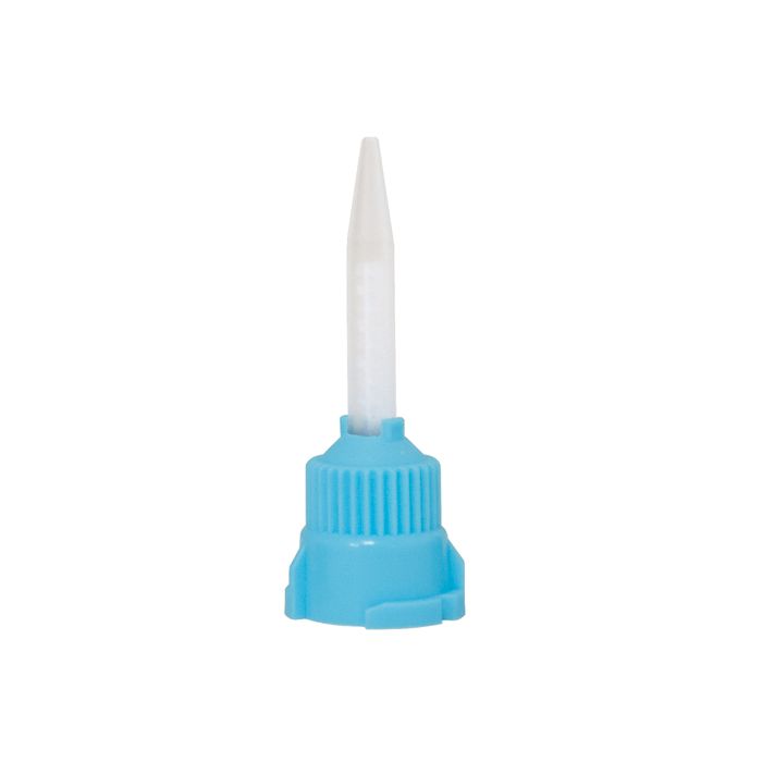 MIXPAC T-Mixer mixing tips, 31MM 1:1 RATIO Light Blue | 48 per bag