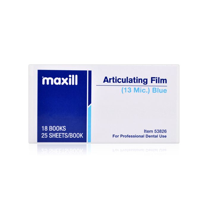 maxill Articulating Film, Blue (13 Mic.)