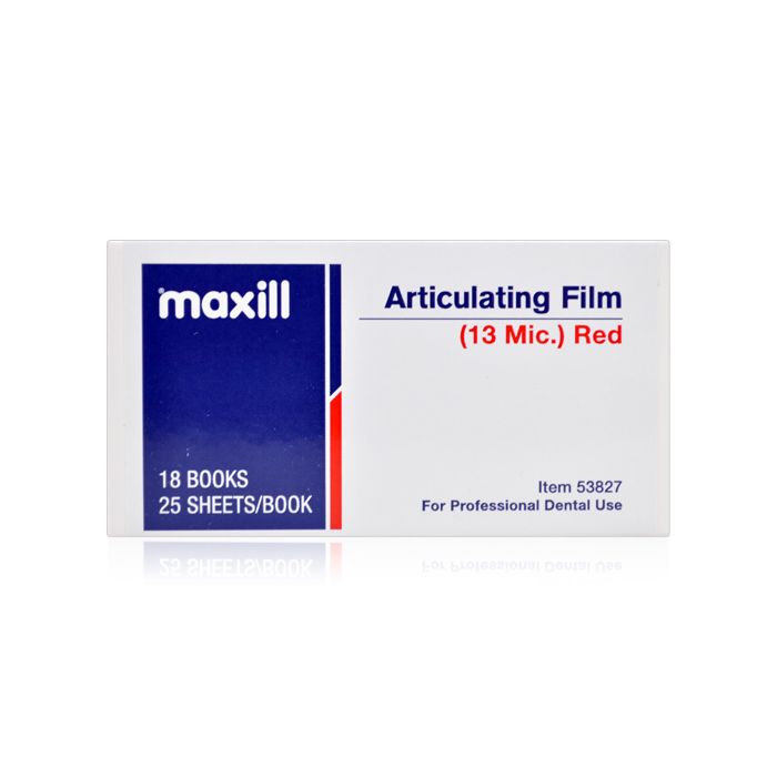 maxill Articulating Film, Red (13 Mic.)