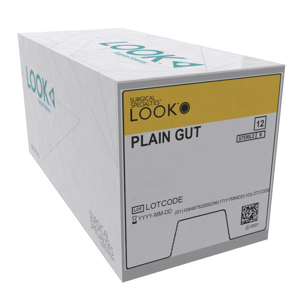 Look plain gut suture box of 12
