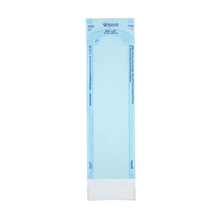 Packard Healthcare Self Sealing Sterilization Pouches - 200 pouches per box, 2.75 in x 9 in - 200 pouches per box