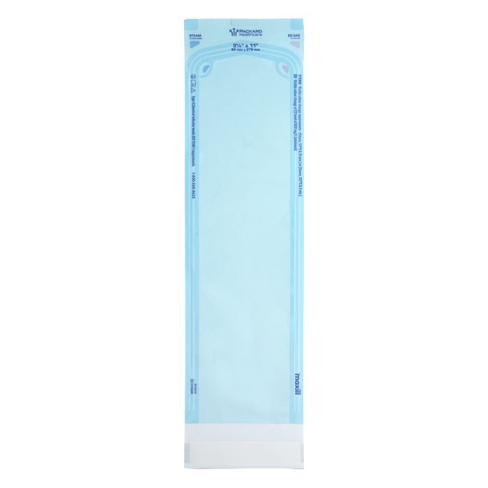 Packard Healthcare Self Sealing Sterilization Pouches - 200 pouches per box, 3.25 in x 11 in - 200 pouches per box