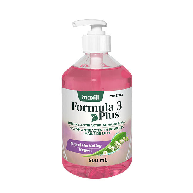maxill Formula 3 Plus 500 mL pump bottle, Lily of the Valley