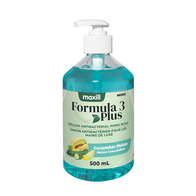 maxill Formula 3 Plus 500 mL pump bottle, Cucumber Melon