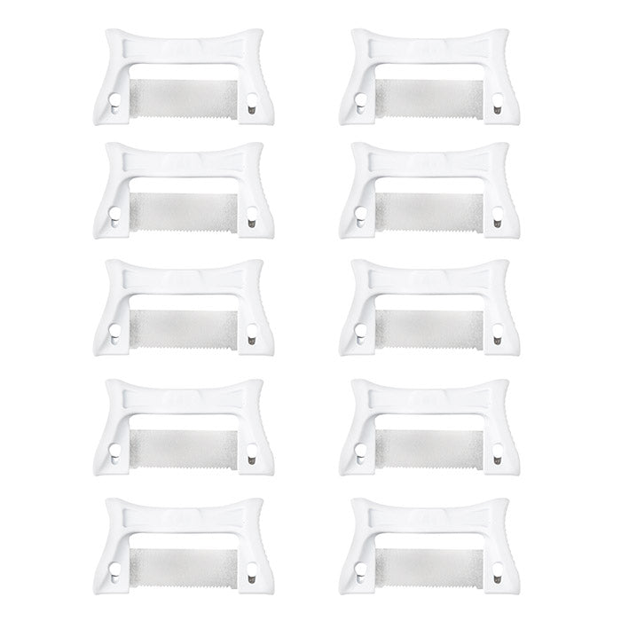 maxill xacto stripz shortz saw strips, 10 per pack