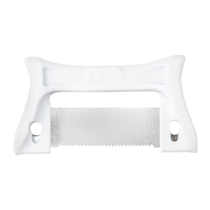 maxill xacto stripz shortz white saw strip, close-up
