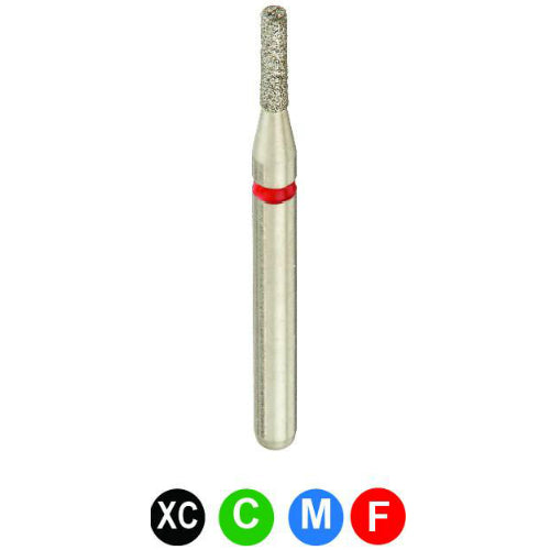 Crosstech flat end cylinder diamond bur 835/010, coarse grit