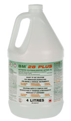 BM-28 PLUS glutaraldehyde disinfectant 4 L bottle