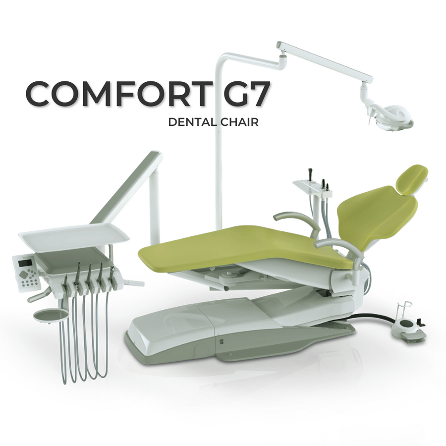 Hatch Comfort G7 Dental Chair, 60° seat rotation