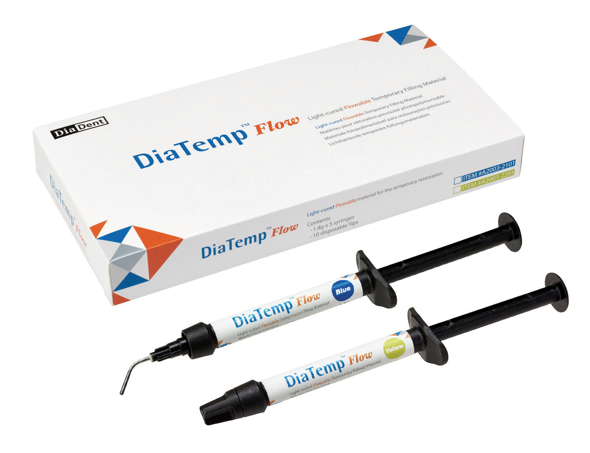 DiaTemp Flow Blue - Light-Cured Flowable Temporary Restorative Material