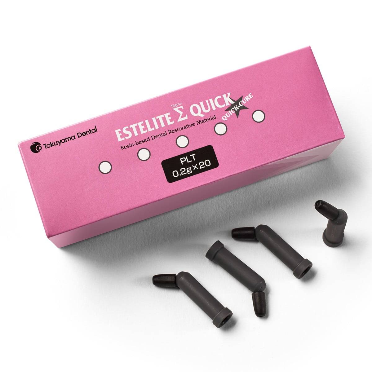 Estelite Sigma Quick PLT box with pre-loaded tips
