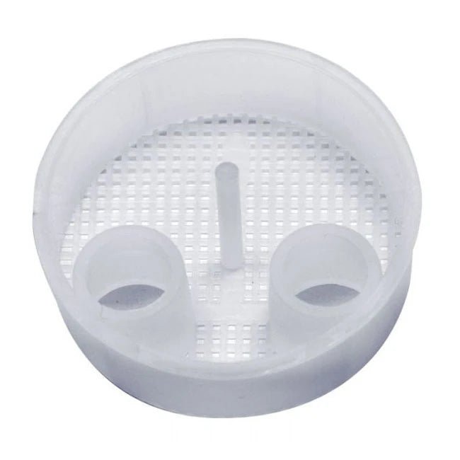 Disposable evacuation trap number 5503, 1 7/8 inch, seen from above