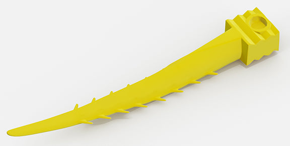 Composi-Tight 3D Fusion wedge, extra small, yellow