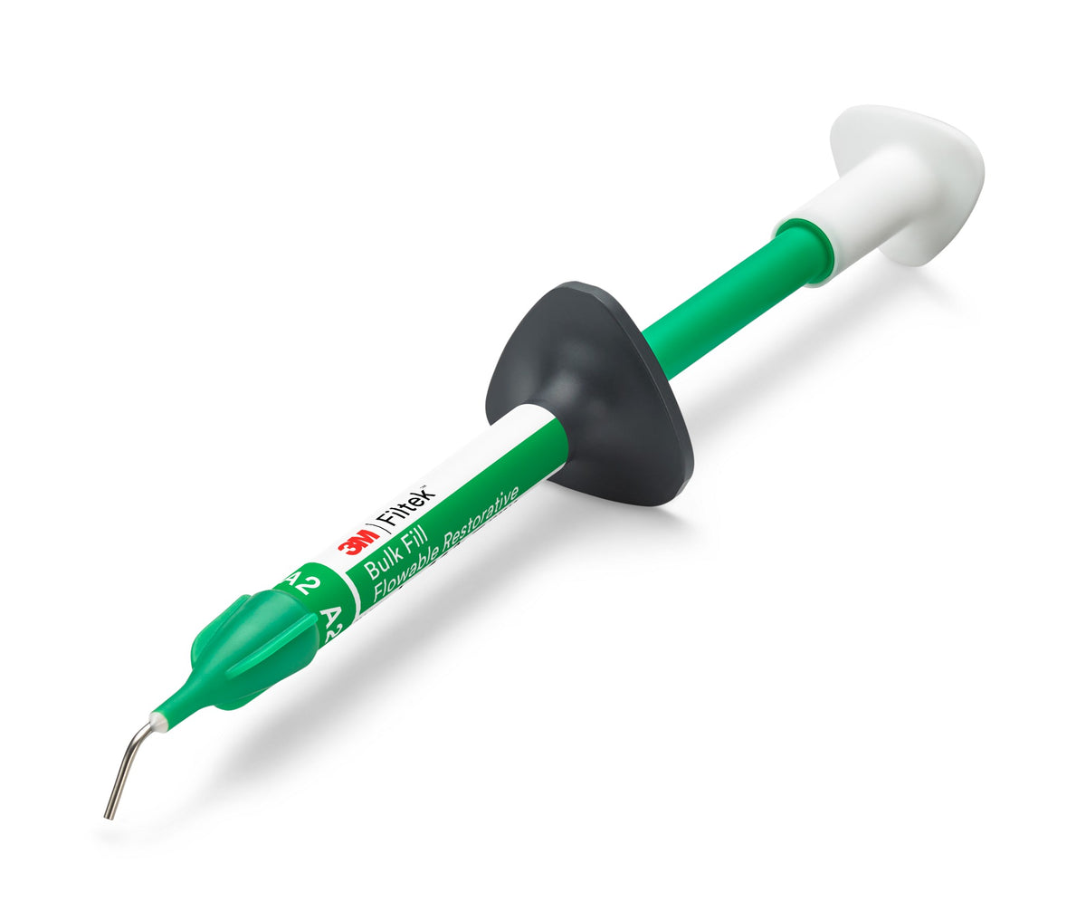3M Filtek Bulk Fill Flowable Restorative syringe with bendable cannula