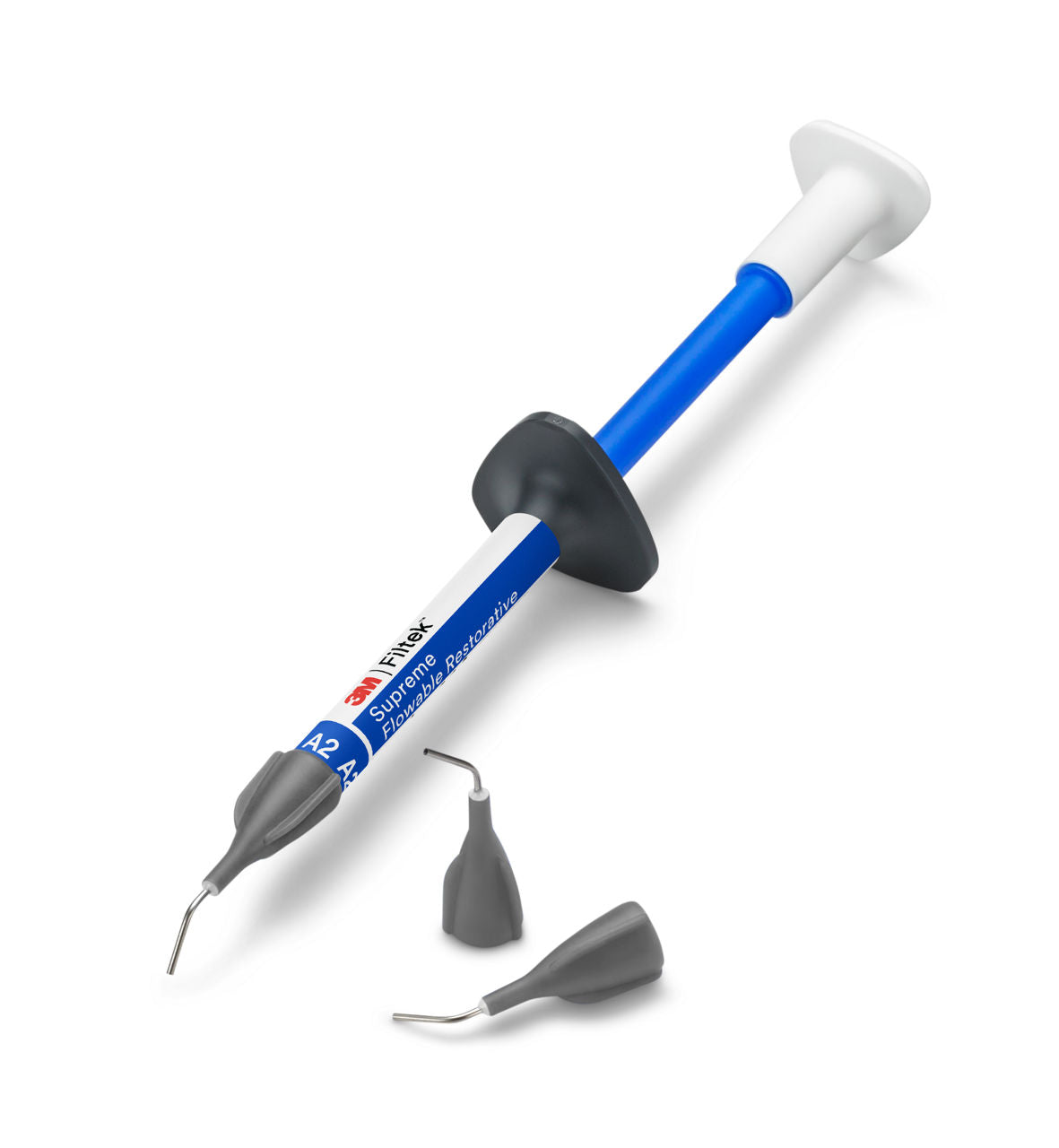 3M Filtek Supreme Flowable Restorative syringe with dispensing tips