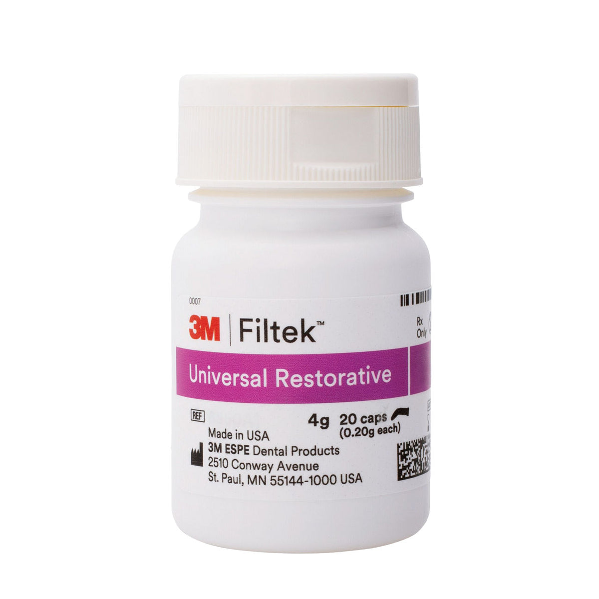 Filtek Universal Restorative capsule jar, 20 x 0.2 g
