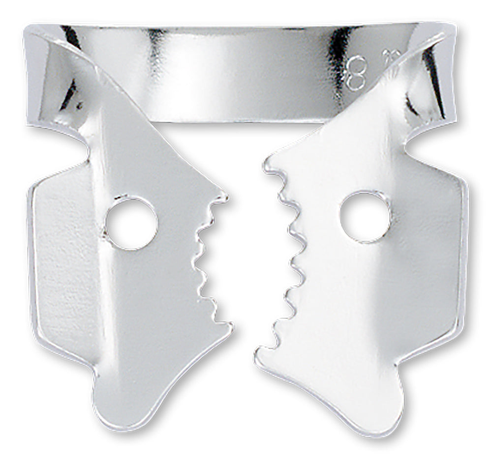 Hygenic winged clamp #12A, serrated jaws