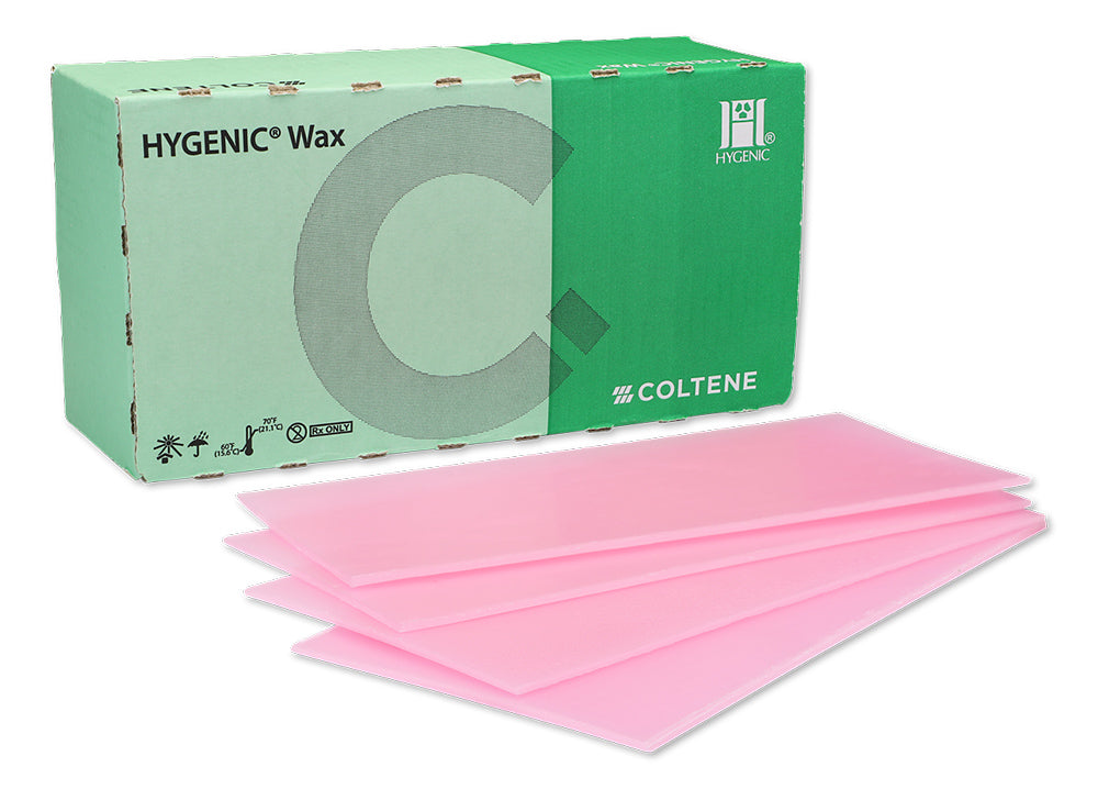 Hygenic Medium Soft No. 3 pink baseplate wax, 1 lb