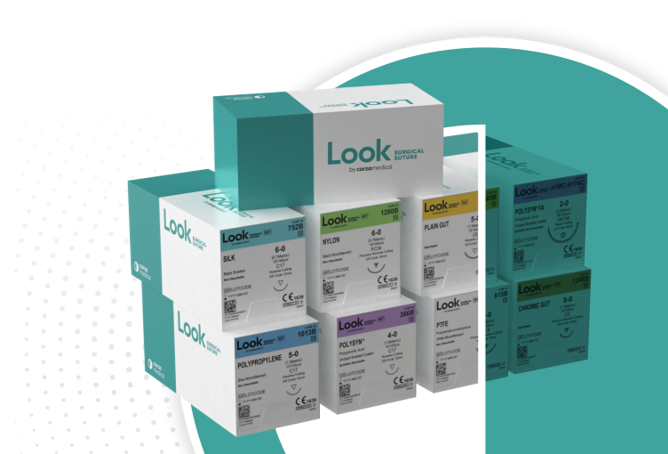 Look surgical suture boxes, brand range photo
