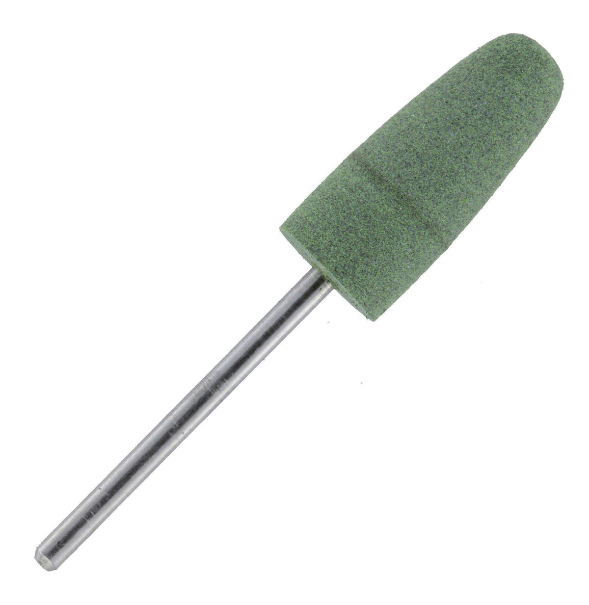 Green coarse silicone polisher on HP shank