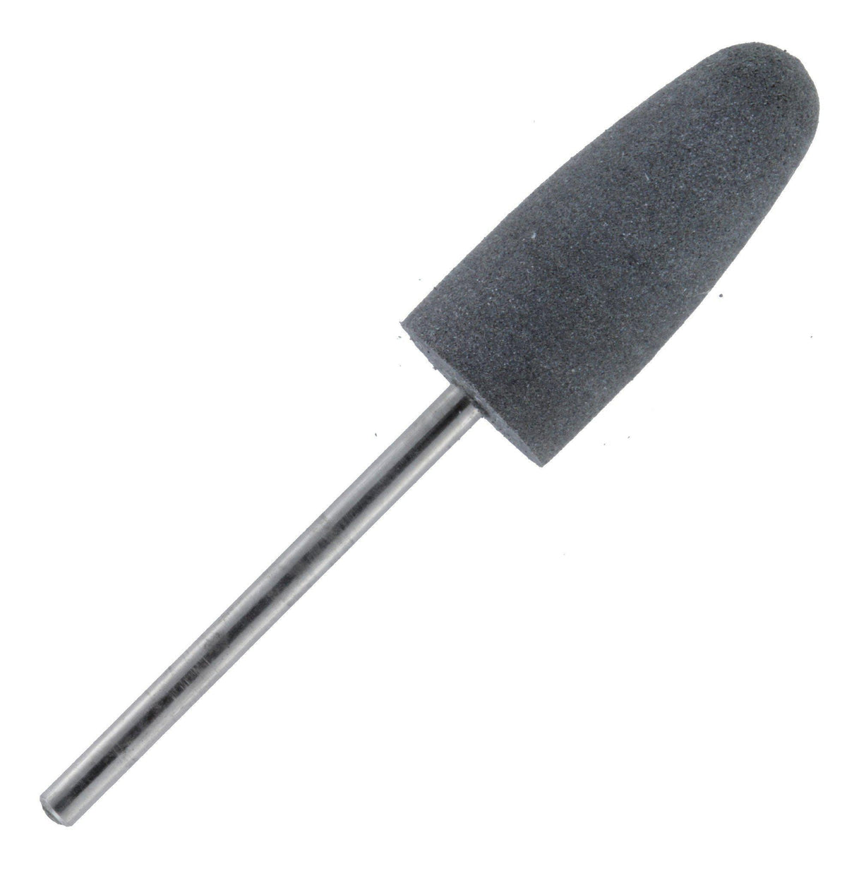 Gray medium silicone polisher on HP shank
