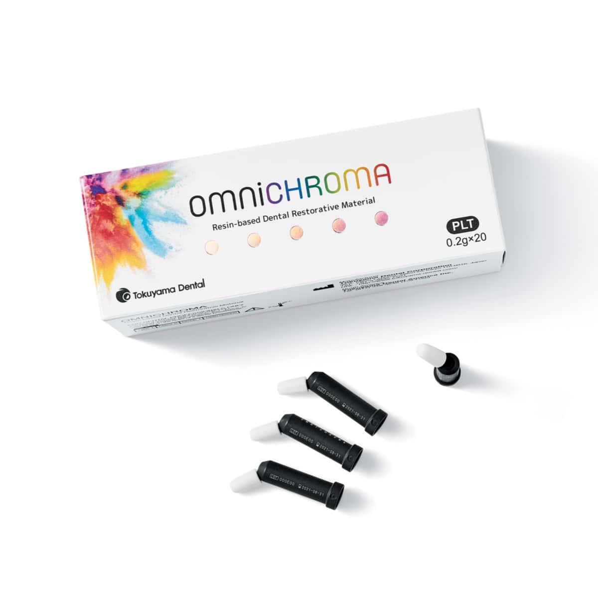 Tokuyama Omnichroma PLT box with pre-loaded tips