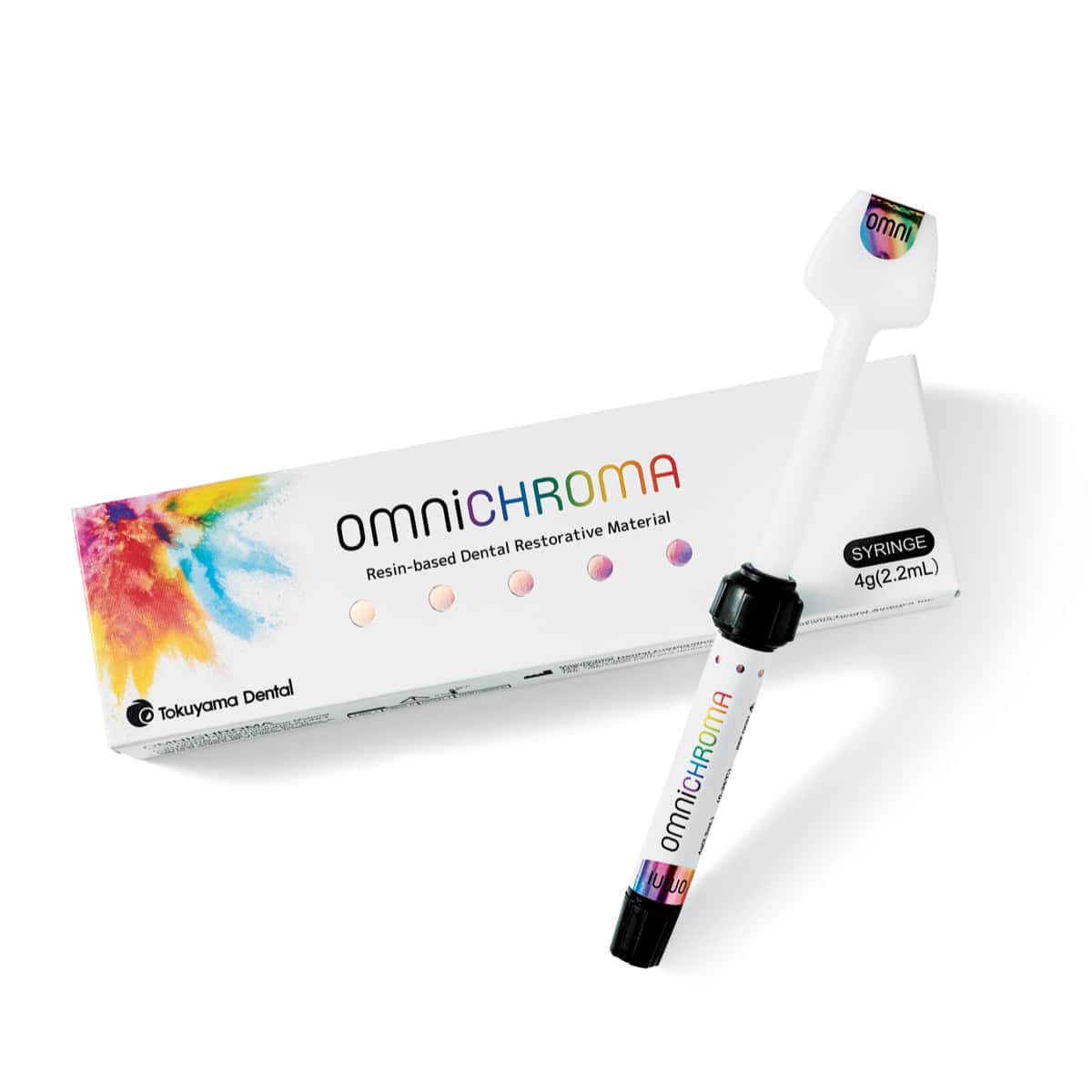 Tokuyama Omnichroma 4 g syringe and box