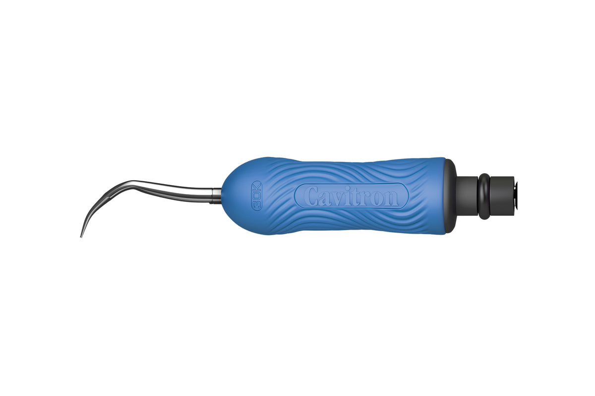 Cavitron Focused Spray Powerline FitGrip 30K insert with blue grip
