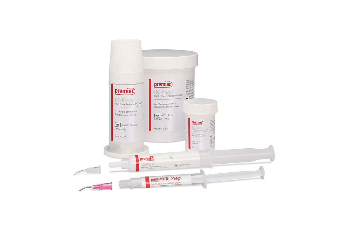 Premier RC-Prep range: jars, pump and syringes