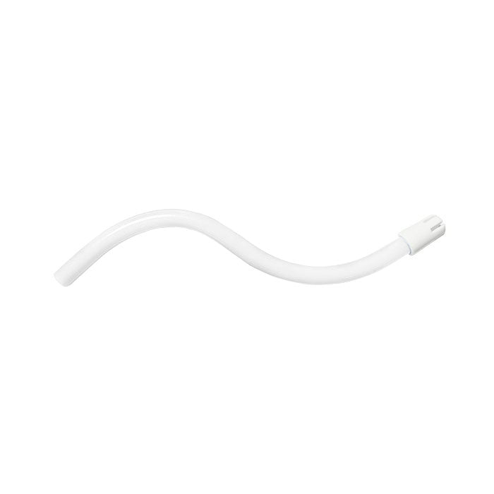 maxill Clear Saliva Ejectors, 100 per bag (White with White Tip)