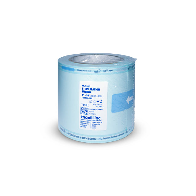 maxill Sterilization Tubing, 4 in x 98 ft / 1 roll