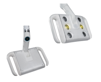 Hatch Comfort G7 dental chair, operating light head detail