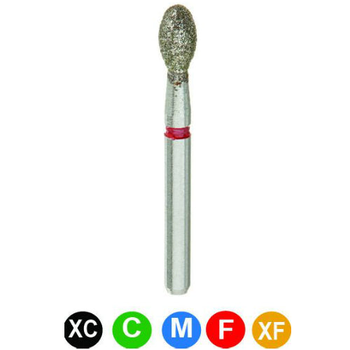 Crosstech ValuDiamond egg bur 379/023, fine grit