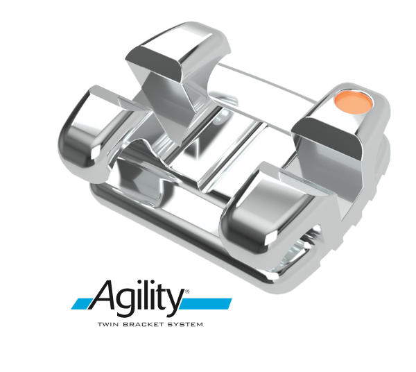 G&H Agility Twin orthodontic bracket