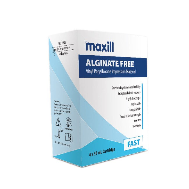 maxill Alginate Free VPS impression material box