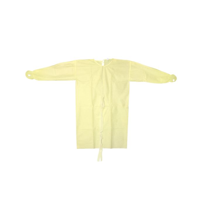 maxill aquist Isolation Gowns - Level 2, Elastic Cuff with Thumb Loop - Universal | 10 gowns per bag