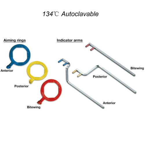 XCP-style aiming rings in blue, yellow and red with indicator arms